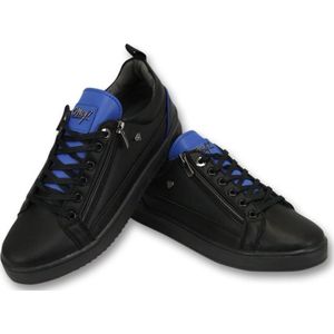 Heren Sneakers - Maximus Black Blue  ZwartBlauw