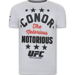 The Notorious Conor PrinT-Shirt Heren - UFC - Wit
