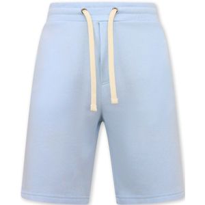 Jogging Shorts Heren - Licht Blauw