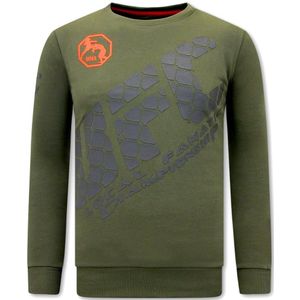 Heren Sweater - UFC - Groen