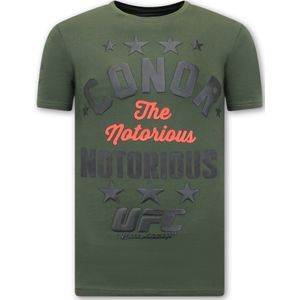 The Notorious Conor PrinT-Shirt Heren - UFC - Groen