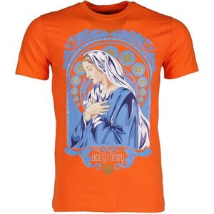 T-Shirt - Holy Mary - Oranje