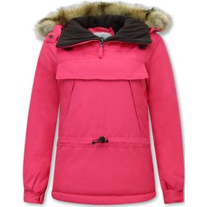 Anorak Jas Dames Winter - Fuchsia