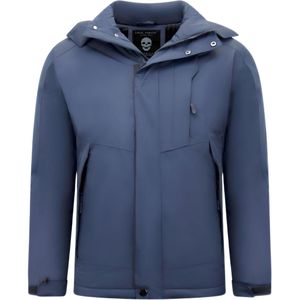 Sportieve Winddichte Winterjas Mannen - Blauw