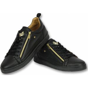 Heren Schoenen - Heren Sneaker Bee Black Gold  Zwart
