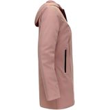 Gewatteerde Jas Dames Lang Parka - Slim Fit - Pink