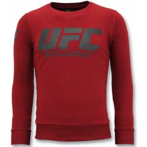 Sweater Heren - UFC Championship Trui - Bordeaux