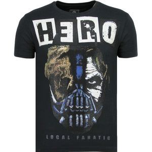 Hero Mask - T-Shirt Heren - N - Navy