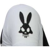 Killer Bunny - Rhinestone T-Shirt - Wit