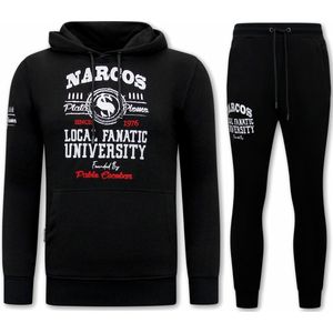 Heren Joggingspak - Narcos University - Zwart