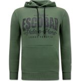 Pablo Escobar Heren Hoodie - Groen