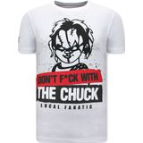 Chucky T-Shirt Heren - Wit
