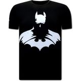 Shirts Heren - Batman Print - Zwart