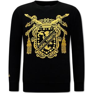 Heren Sweater - Royal Couture - Zwart