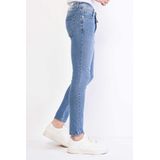 Slim Fit Jeans Heren Stretch Broek - DC  Blauw