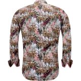 Hawaii Blouse Heren  Bruin