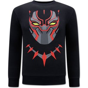 Black Panther Heren Sweater - Zwart