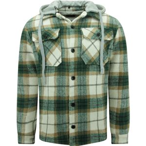 Lumberjacket Heren Capuchon -- Groen