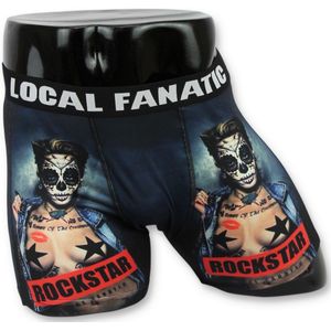 Boxers Heren - Mannen Ondergoed Rockstar