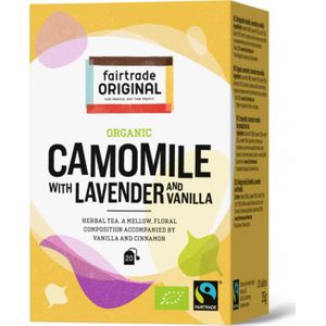Fair Trade Original Kamille lavendel vanille,bio,MH,20x1,75g