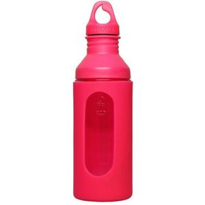 Mizu Mizu G7 - Glass Bottle Pink W Loop Cap