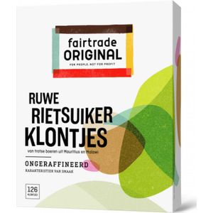 Fair Trade Original Rietsuikerklontjes, MH, 500g