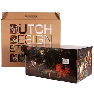 FT 750893 Dutch Design Storage Box Flowe