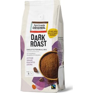 Fair Trade Original Koffie Dark Roast Snelfitermaling 250g,