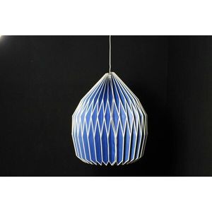 Only Natural Lamp Papier Blauw 41.5x33.6