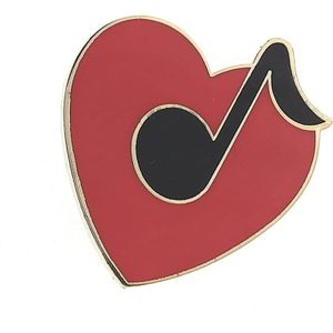 Speldje Hart met 8e noot