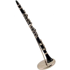 Miniatuurinstrument klarinet - Gebroken wit