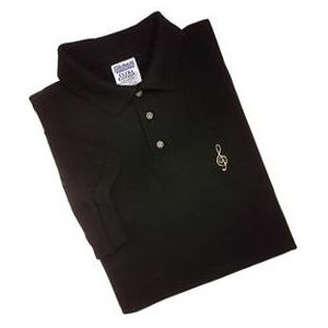 Poloshirt - Groen - Vioolsleutel