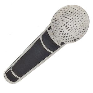 Speldje Shure SM-58 microfoon