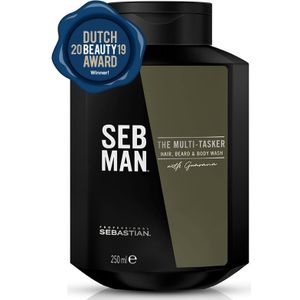 The Multitasker Hair, Beard and Body Wash 250ml OP=OP