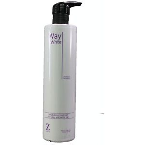 Way white silver shampoo 500 ML ACTIE