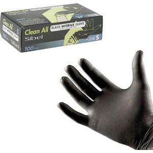 Sibel Nitrile Handschoenen Poedervrij maat S 100 STUKS OP=OP