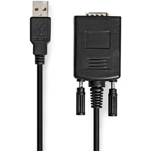Nedis RS232-Converter | USB-A Male | RS232 | 0.90 m | 1 stuks - CCGW60852BK09 CCGW60852BK09