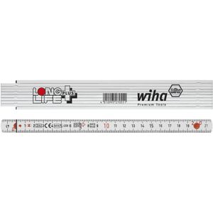 Wiha 41020011 Duimstok LongLife® Plus 2 m metrisch, 10 delen 15 mm - 27055