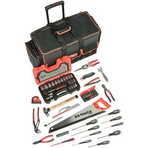 Bahco - Gereedschapstas - op Wielen - 72-Delig - Waterdicht - PVC-Ritssluitingen