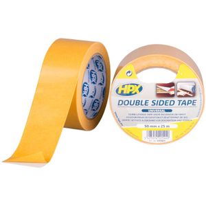 HPX Dubbelzijdige universele tape | Wit | 48mm x 25m - CE5025 | 36 stuks CE5025