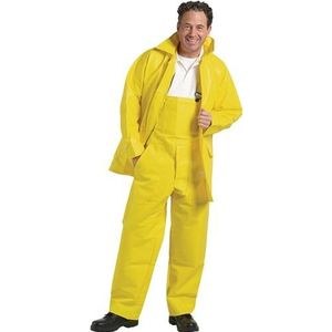 Asatex - Winterbouwjack - Geel - Katoen met Polyurethaan