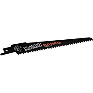 Bahco Reciprozaagblad | Sandflex bimetaal | voor gips en spaanplaat | 7 TPI | 300 mm - 10-delig - 3942-300-7-SL-10P
