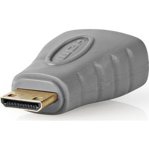 Bandridge HDMI-Adapter | HDMI-Mini-Connector naar HDMI Female | Grijs | 1 stuks - BVP125 BVP125