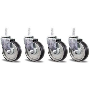 Beta - 4-delig Set Wielen - Transportwielen - Geschikt voor Artikel 3009 3009R/GR4