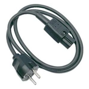 Enzo Apparaatsnoer NN 1 mtr 155g zwart 1066700