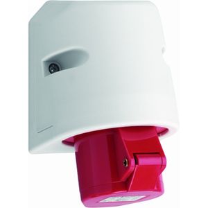 QwattPro CEE Wandcontactdoos ABS IP44 250V/16A/2p+A/6h bl. - 2042010 - 2042010