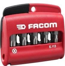 Facom - Set Van 10 Bits - Resistorx - Polyamide Etui