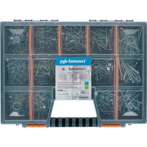 pgb-Europe - Assortimentsdoos Spaanplaatschroeven 1700 dlg PGWVZV - ASS014001170001