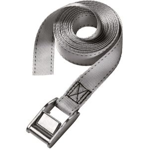 Masterlock Set of 2 lashing straps 2,50m - colour : grey - 3110EURDAT