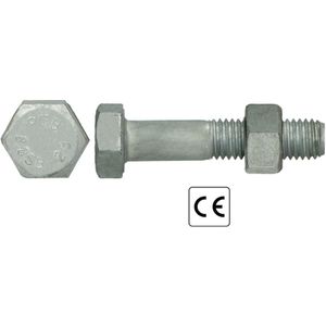 pgb-Europe PGB-FASTENERS | SB-bout CE 8.8 EN15048-1 M27x100 Tvz | 10 st P15048810027001003